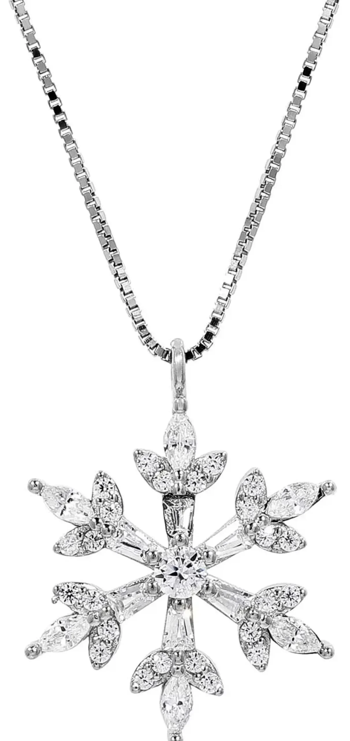 Collana - Glitter Snowflake
