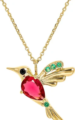 Collana - Golden Feathers