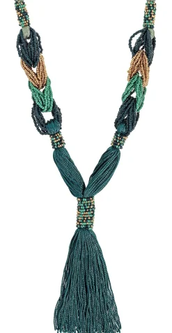 Collana - Green Beads