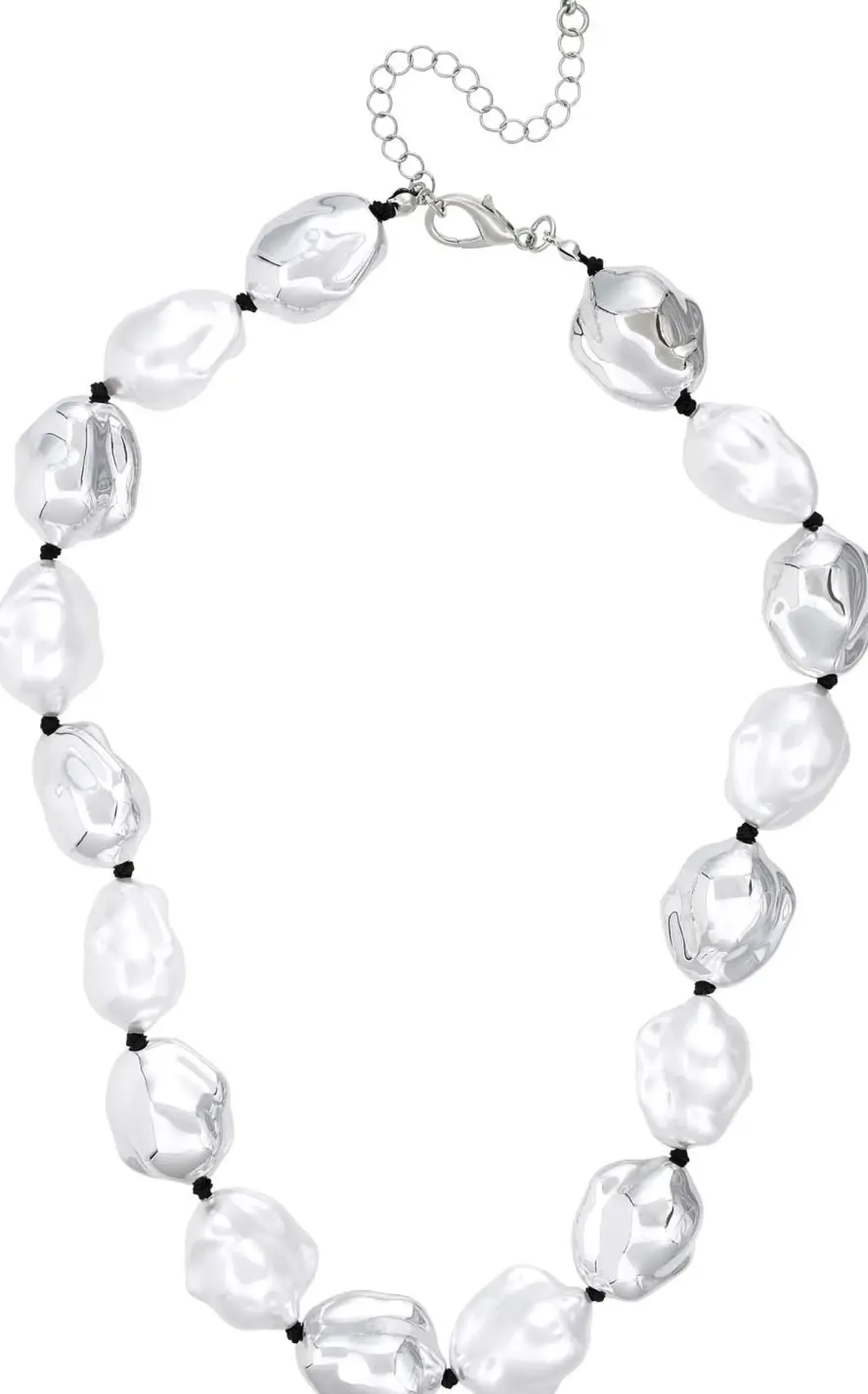 Collana - Hammered Silver