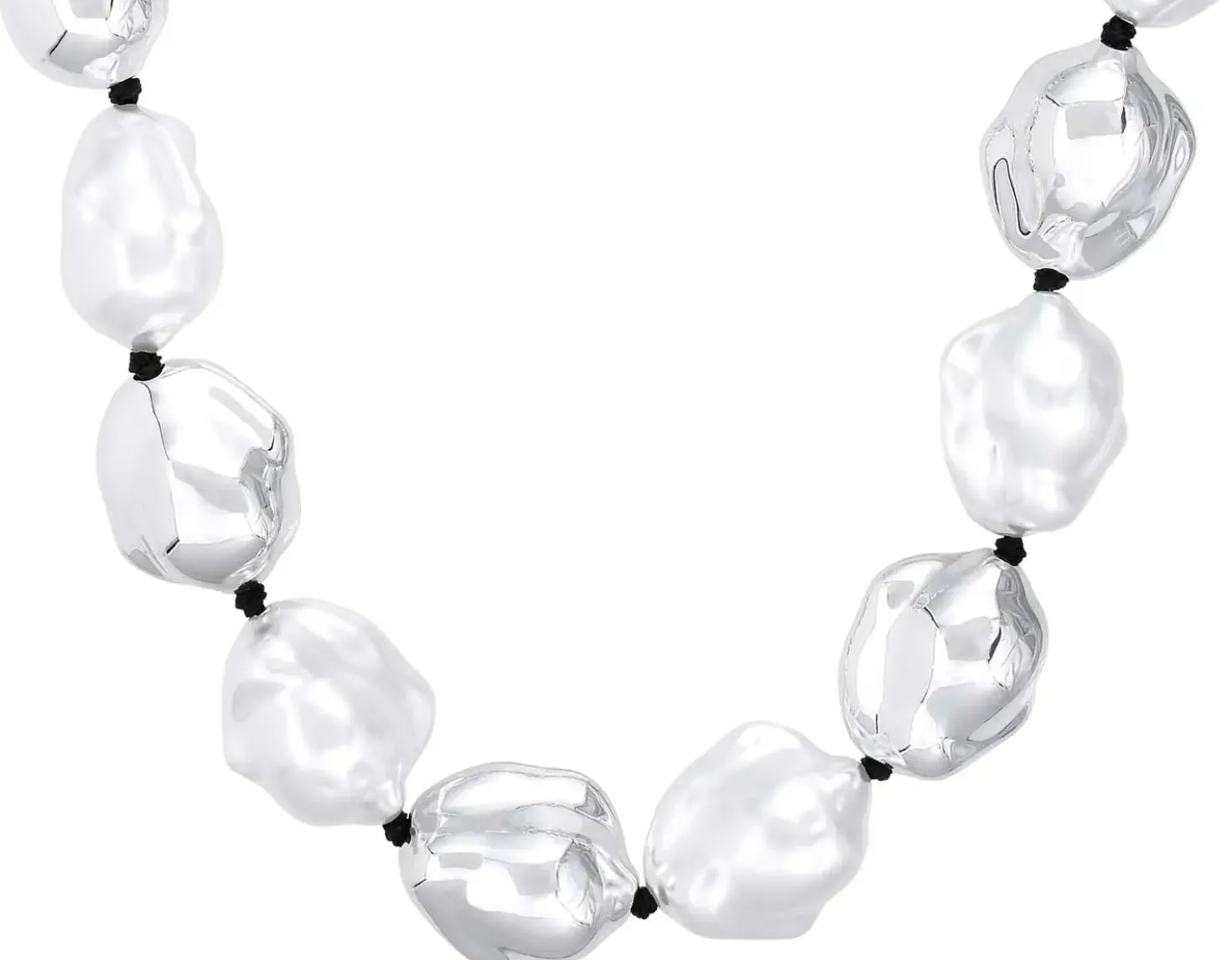 Collana - Hammered Silver
