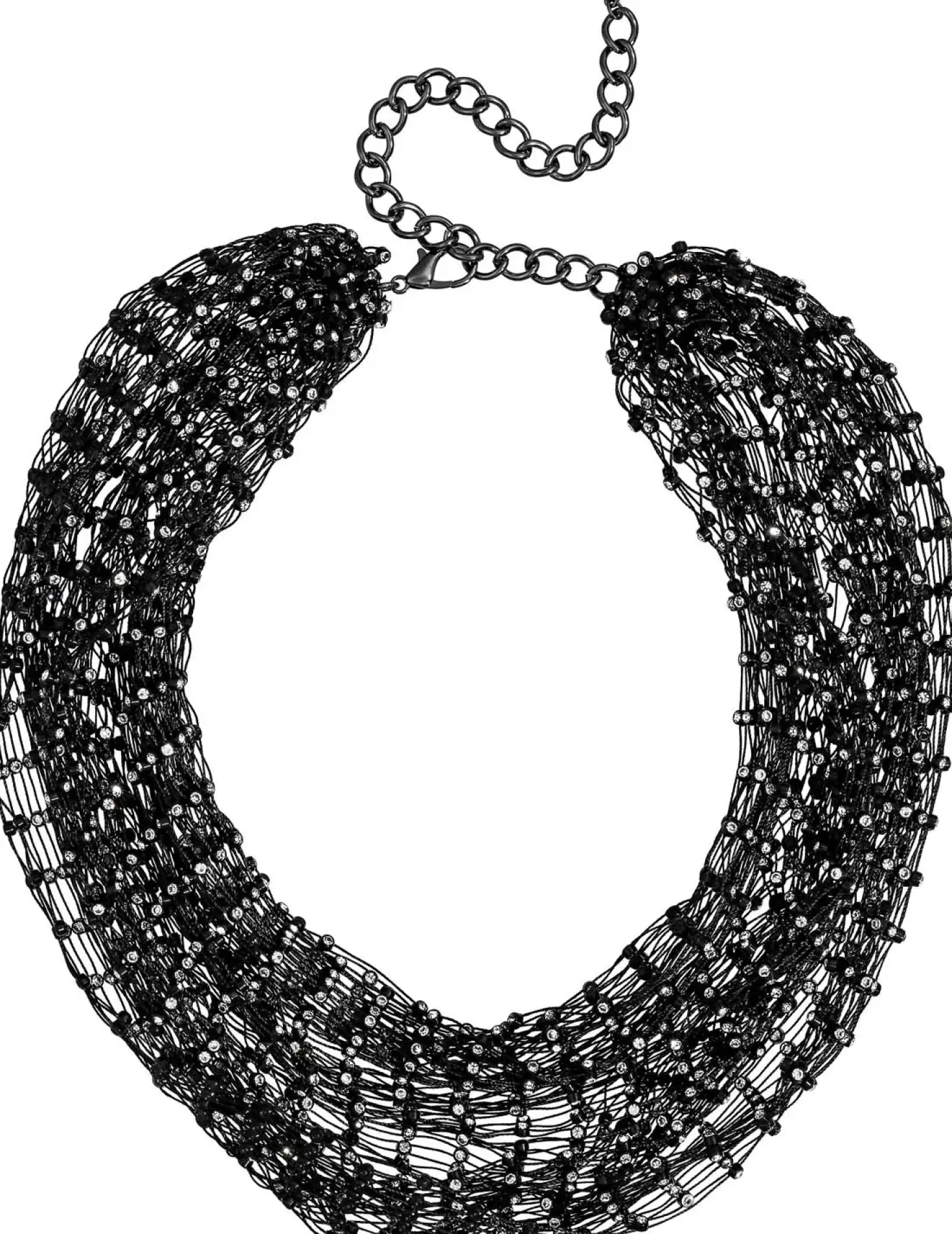 Collana - Hematite Mesh