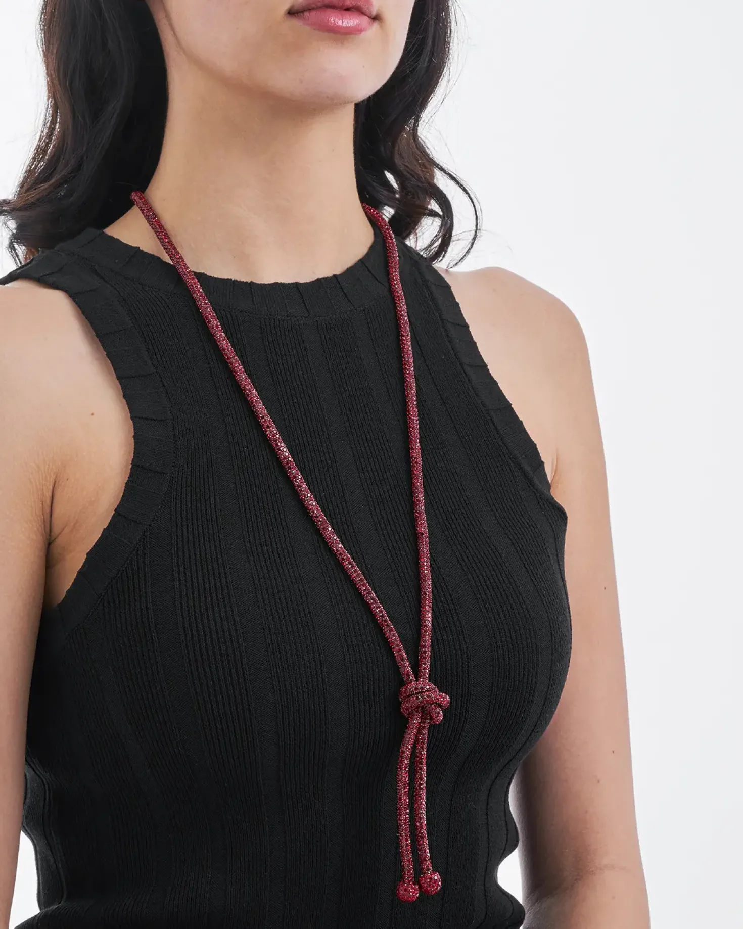 Collana - Knotted Red