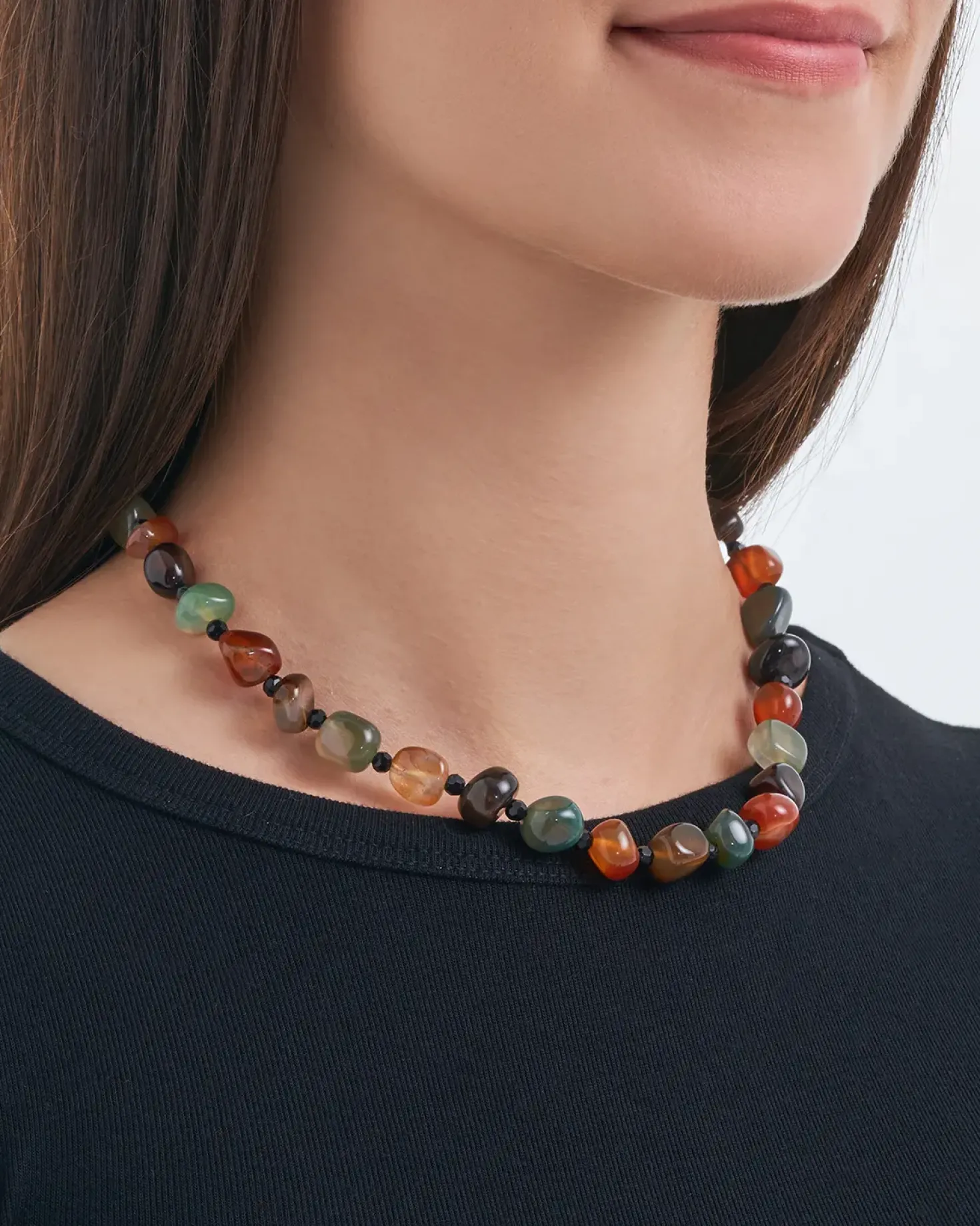 Collana - Multicolor Agate