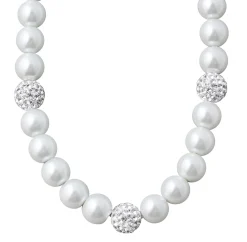 Collana - Perle di Strass