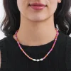 Collana - Pink Jade