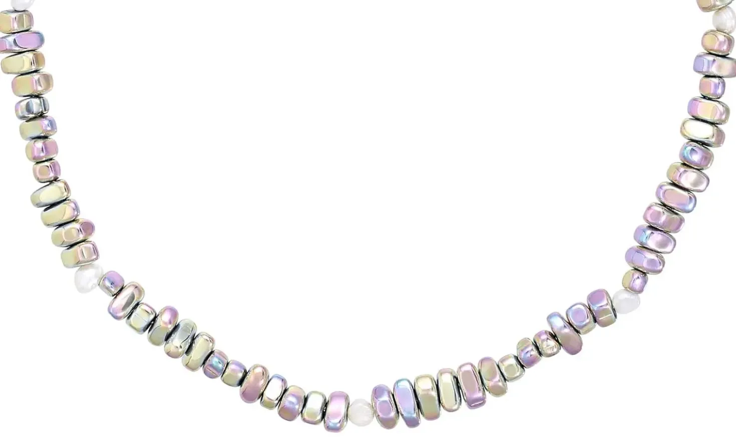 Collana - Rainbow Hematite
