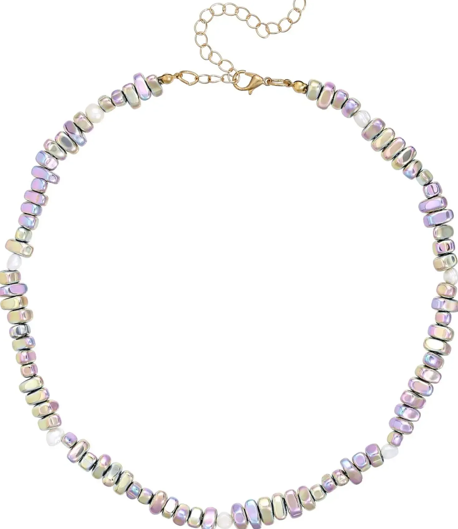 Collana - Rainbow Hematite