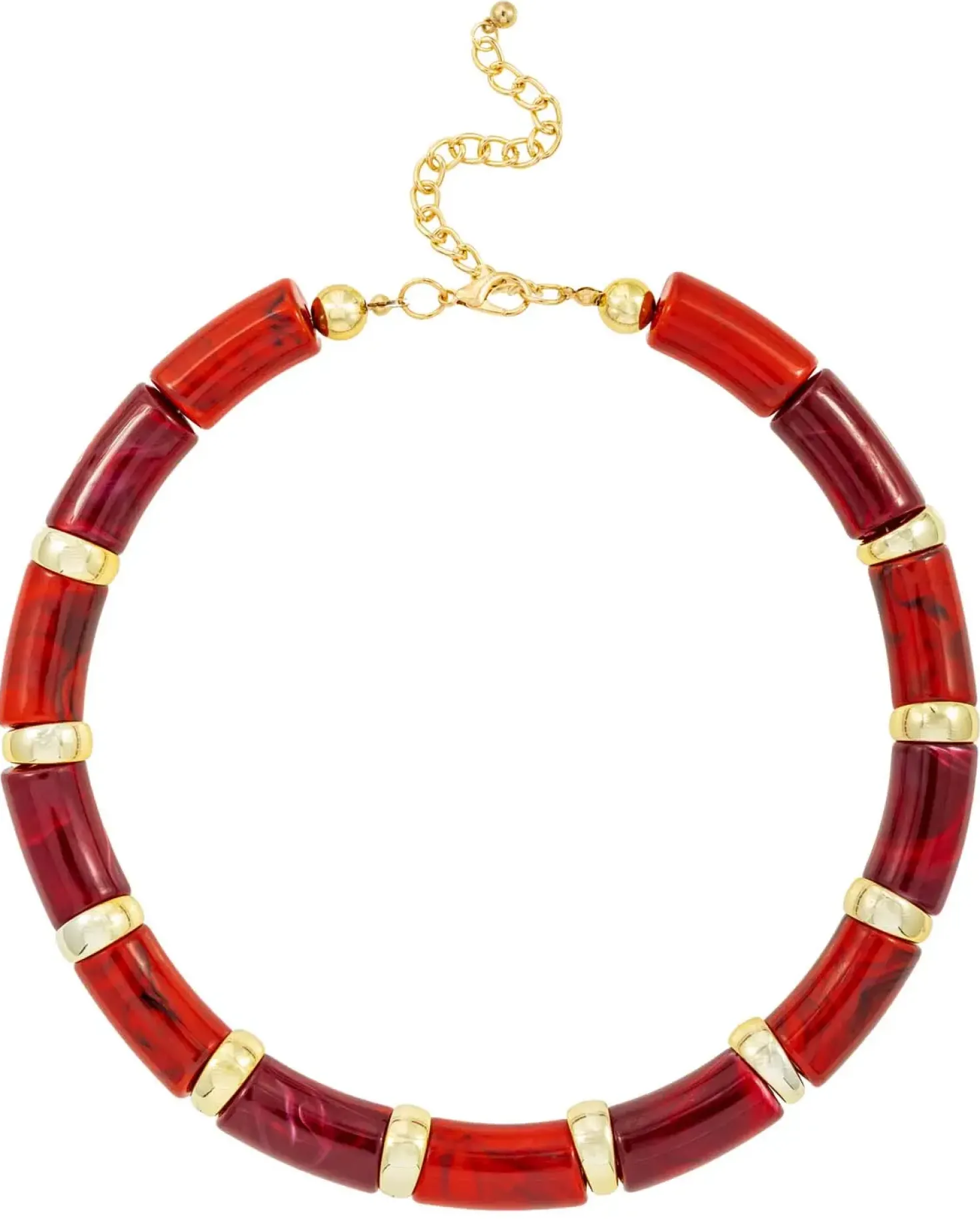 Collana - Red Marble