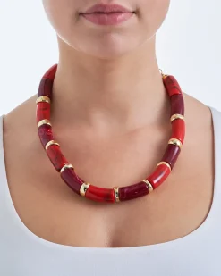Collana - Red Marble