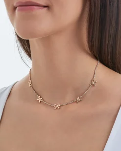 Collana - Rhinestone Bows
