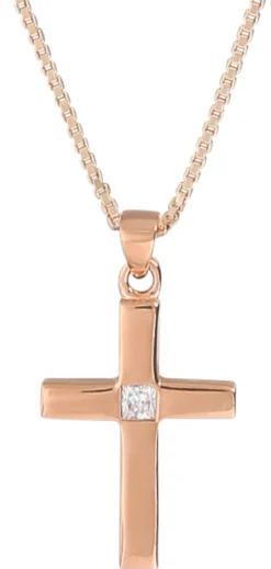 Collana - Rosé Cross Pendant