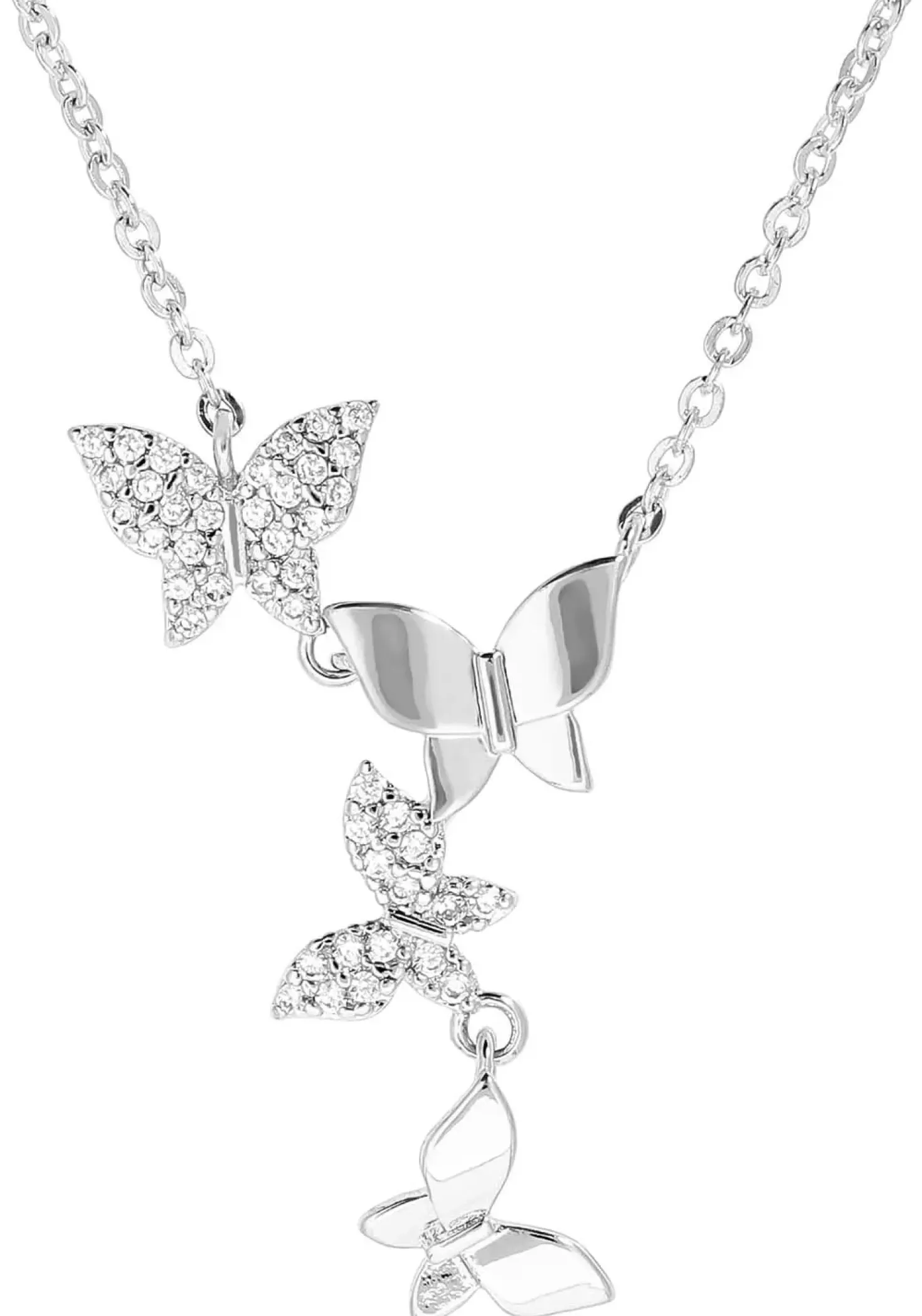 Collana - Silver Flutter