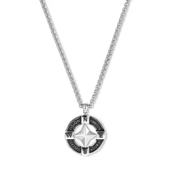 Collana da uomo - Compass Steel