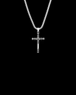 Collana da uomo - Enamelled Cross
