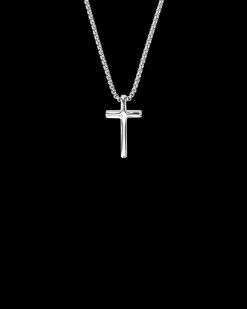 Collana da uomo - Steel Cross