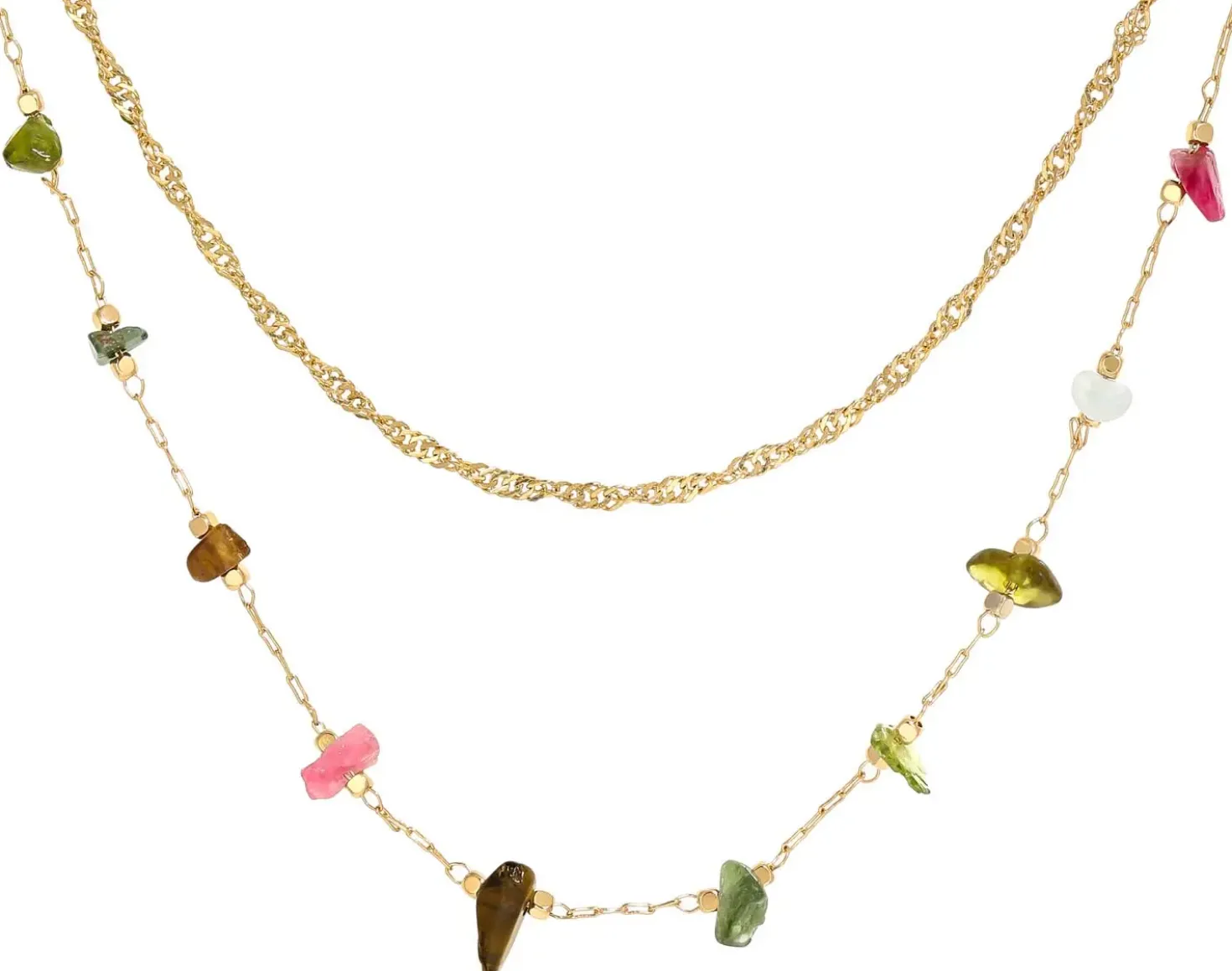 Collana stratificata - Amazing Aventurin