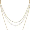 Collana stratificata - Beach Pearls
