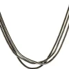 Collana stratificata - Black Elegance