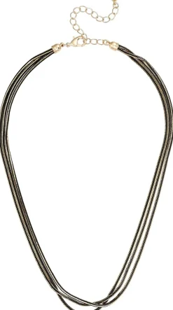 Collana stratificata - Black Elegance