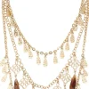 Collana stratificata - Brown Boho