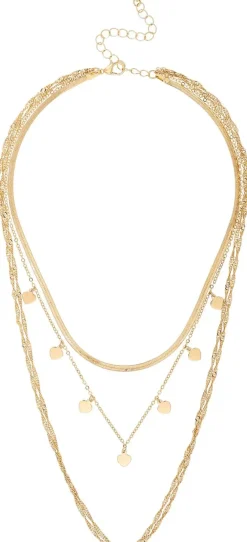 Collana stratificata - Cherished Gold