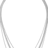 Collana stratificata - Classic Steel