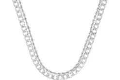 Collana stratificata - Daily Steel