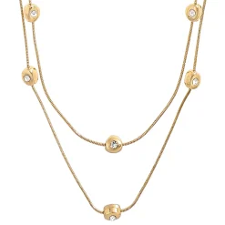 Collana stratificata - Double Sparkle