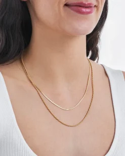 Collana stratificata - Double Twist