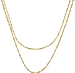 Collana stratificata - Double Twist
