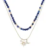 Collana stratificata - Fine Blue