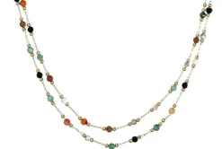 Collana stratificata - Gemstone Harmony