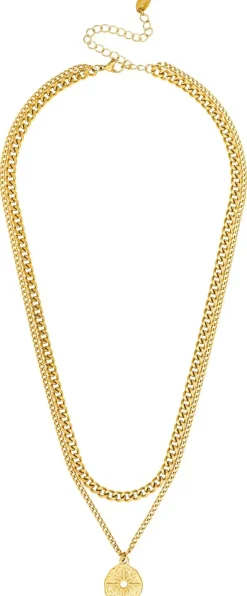 Collana stratificata - Golden Compass