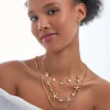 Collana stratificata - Golden Shells