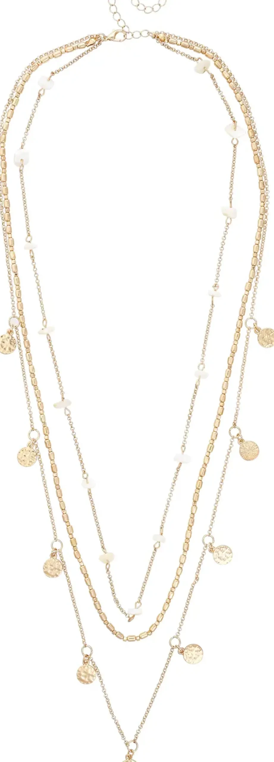 Collana stratificata - Golden Charms