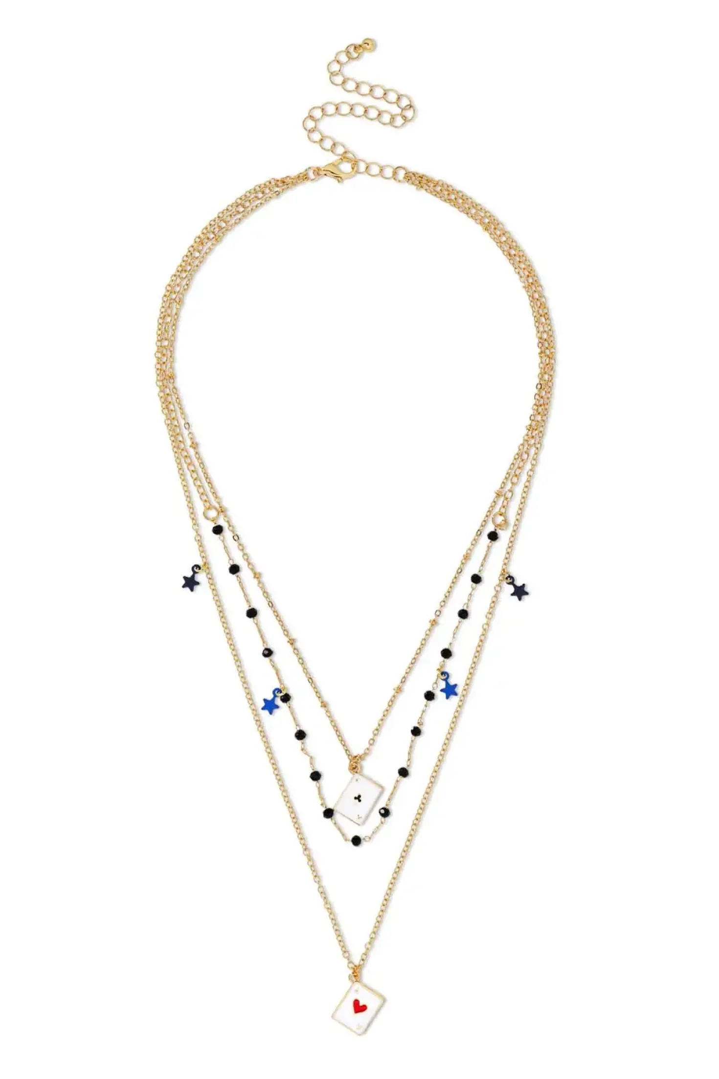 Collana stratificata - Golden Ace