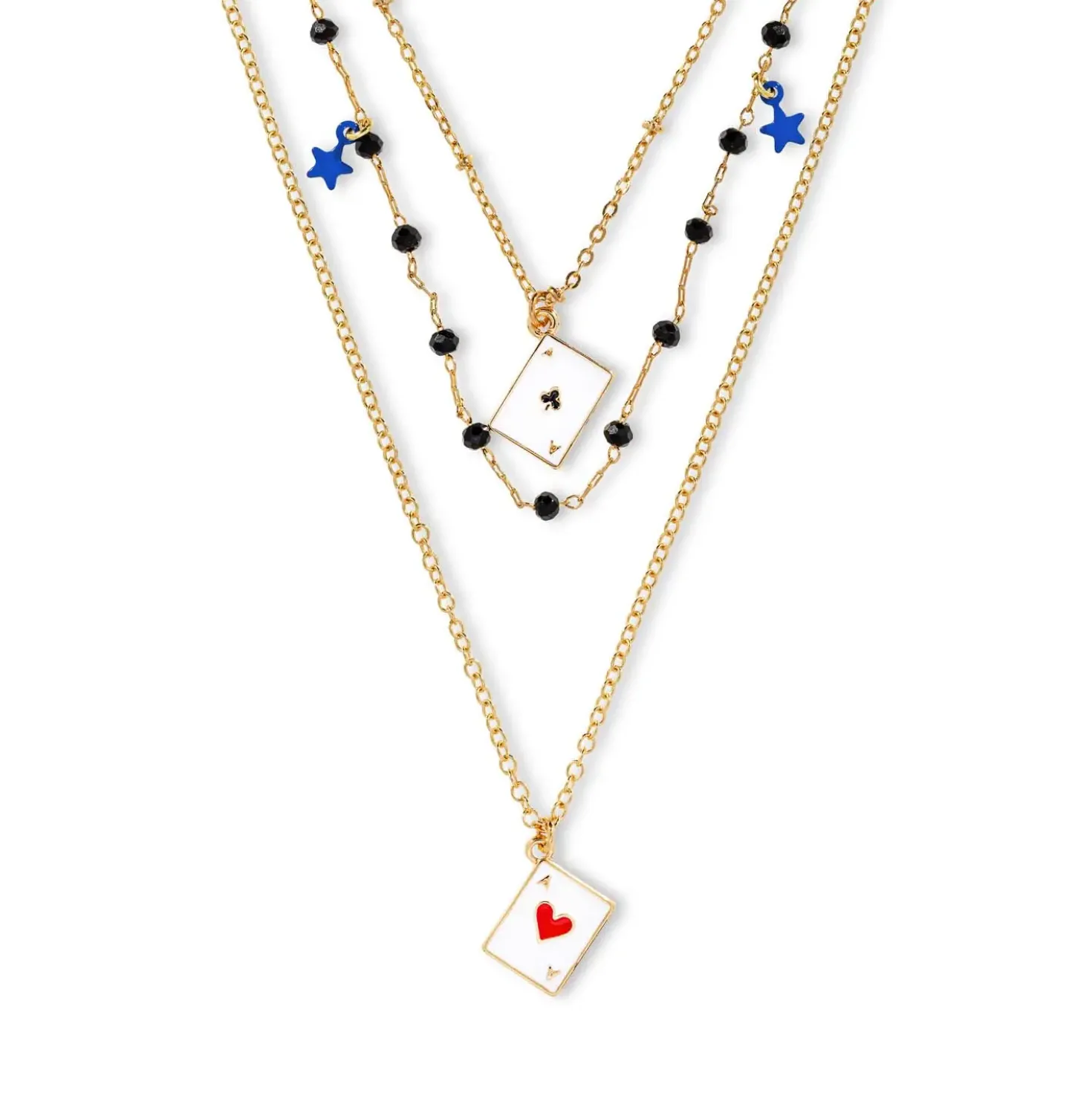 Collana stratificata - Golden Ace