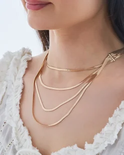 Collana stratificata - Golden Layers