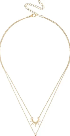 Collana stratificata - Golden Sunlight