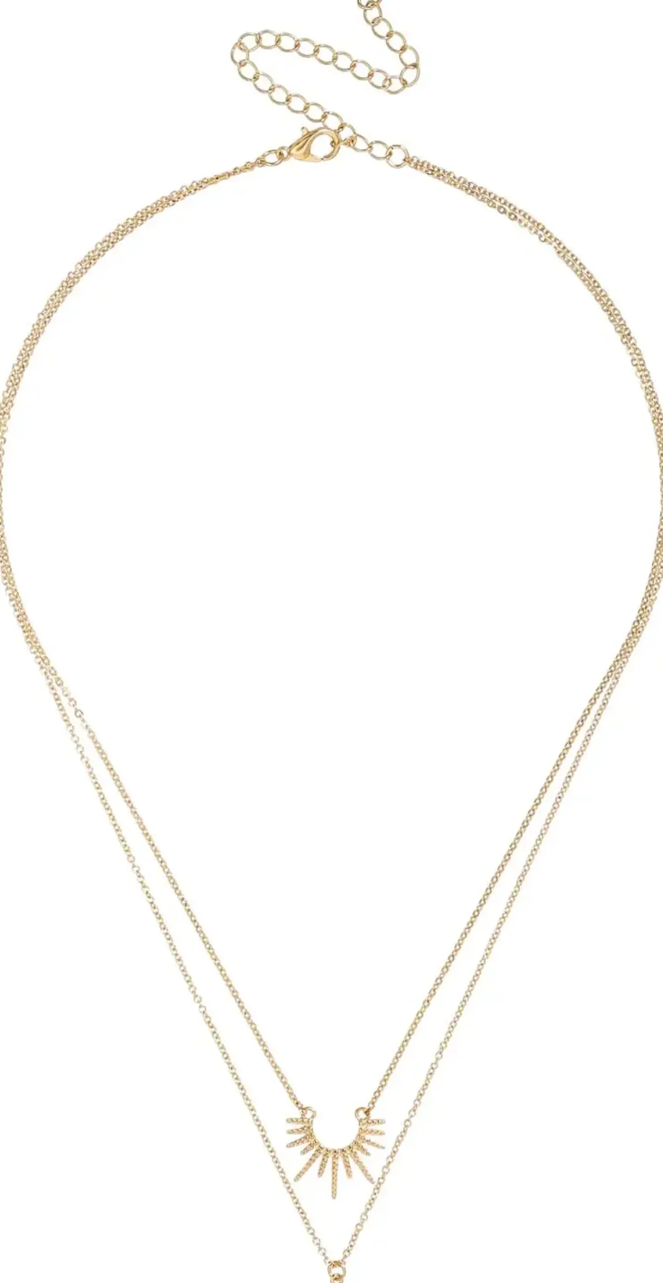 Collana stratificata - Golden Sunlight
