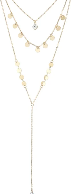 Collana stratificata - Golden Plates