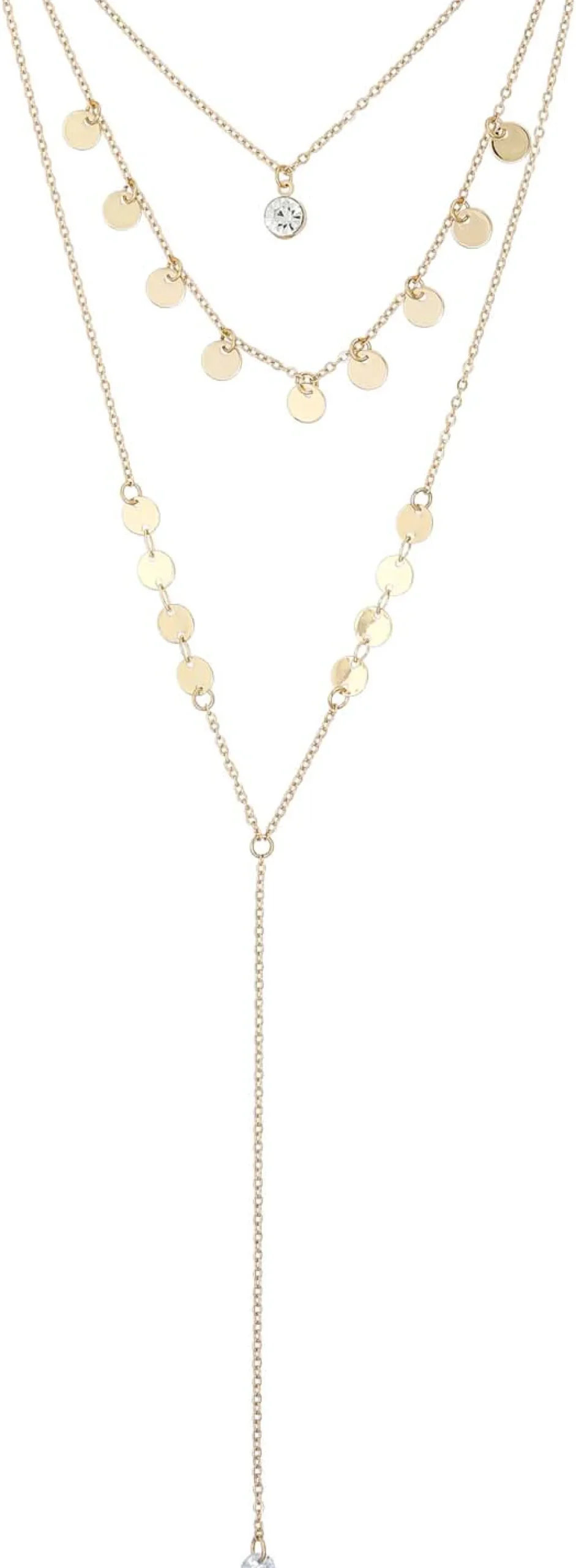 Collana stratificata - Golden Plates