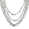 Collana stratificata - Grey Pearls