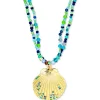 Collana stratificata - Green Glass