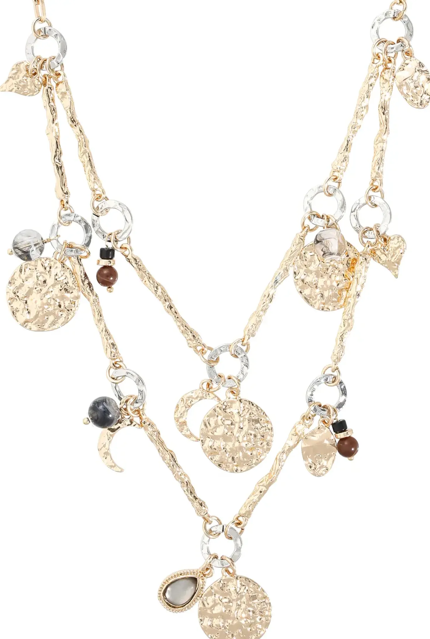 Collana stratificata - Hammered Charms