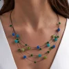 Collana stratificata - Jade Stone