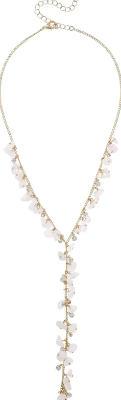 Collana stratificata - Nature Quartz