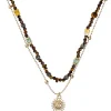 Collana stratificata - Nature Jade