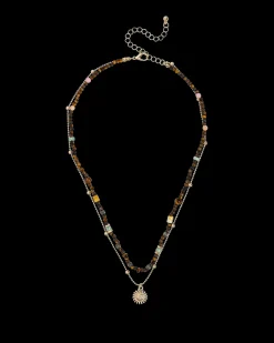 Collana stratificata - Nature Jade